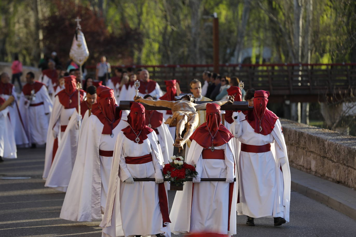 Procesión del Cristo de la Agonía en Peñafiel
