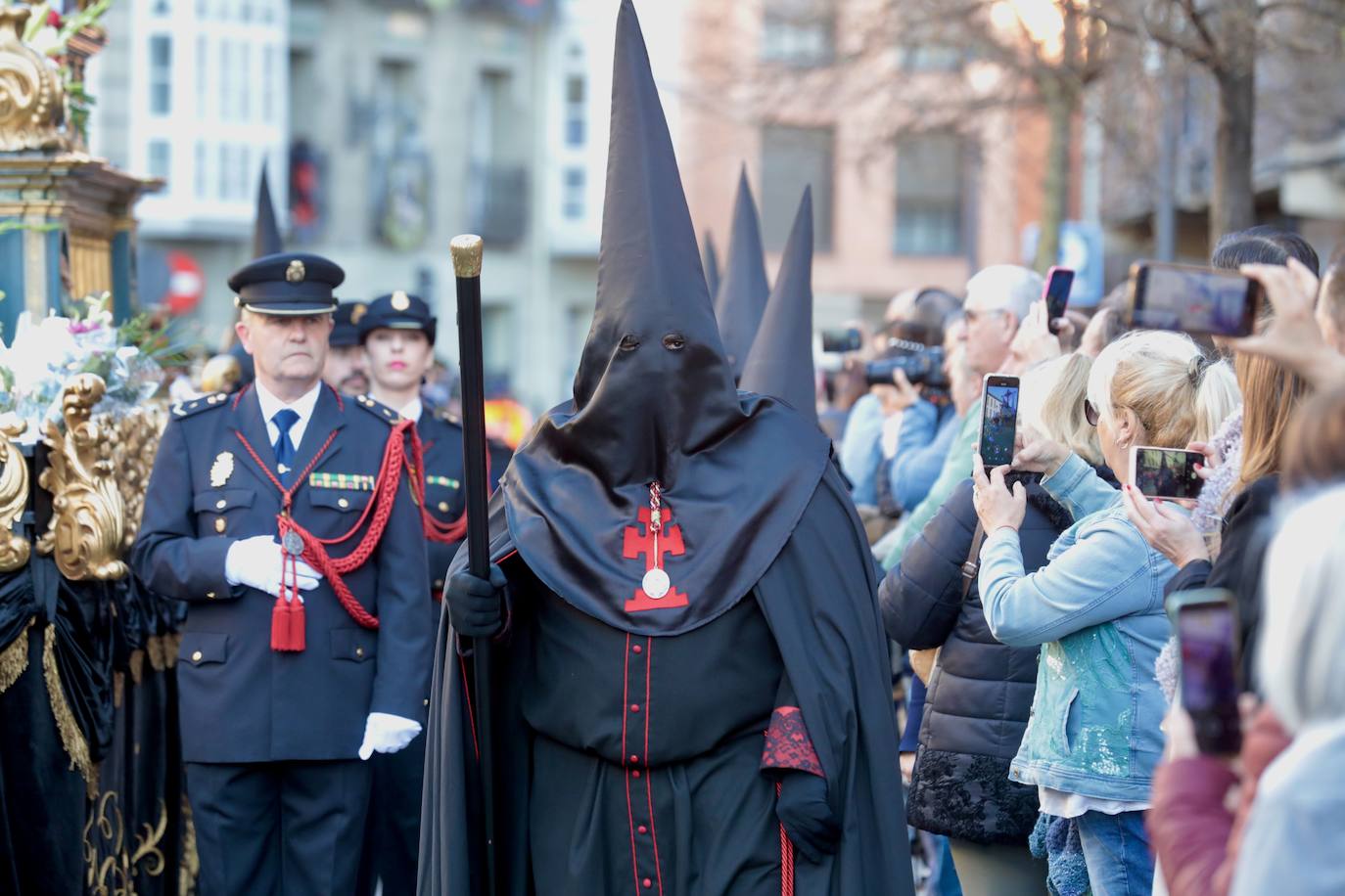 La procesión de la Penitencia y Caridad de Valladolid