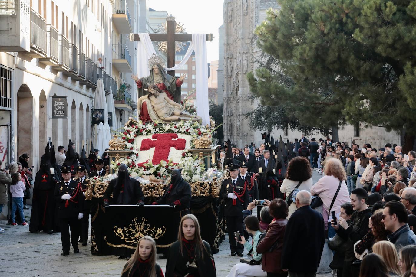 La procesión de la Penitencia y Caridad de Valladolid