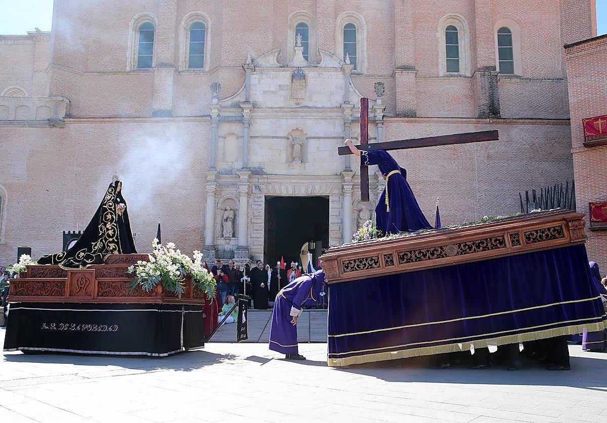 Procesión del Santo Encuentro en Medina del Campo