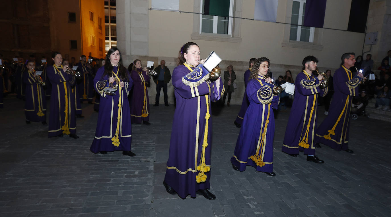 La Oración del Huerto emociona en los Cuatro Cantones