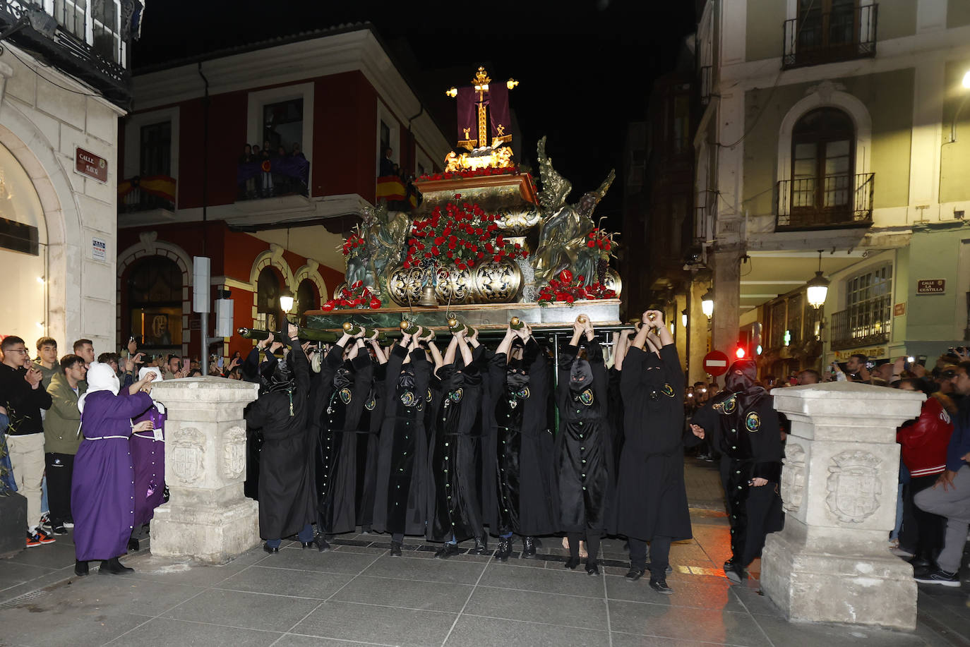 La Oración del Huerto emociona en los Cuatro Cantones