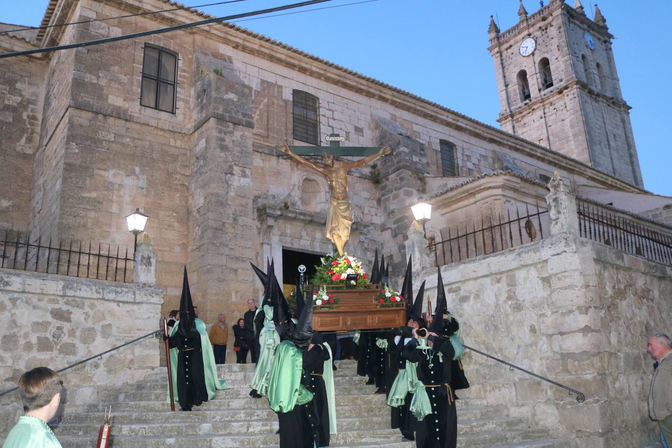 El recogimiento de la Semana Santa en Baltanás