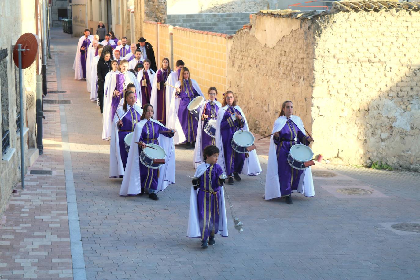 El recogimiento de la Semana Santa en Baltanás