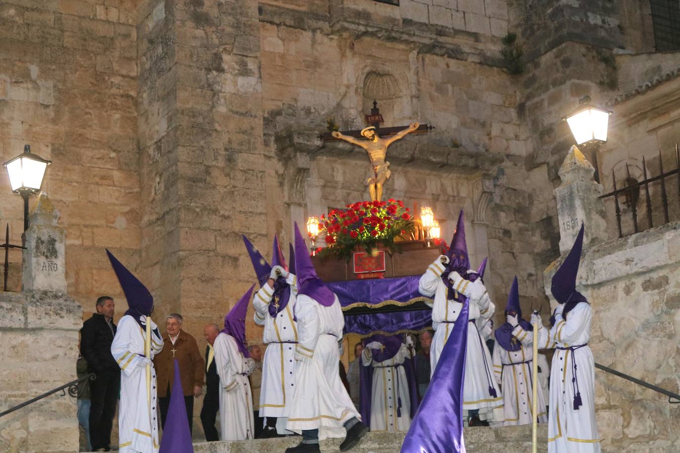 El recogimiento de la Semana Santa en Baltanás