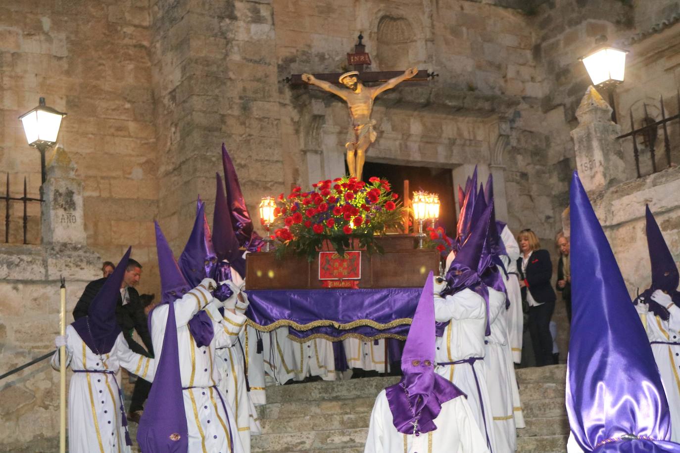 El recogimiento de la Semana Santa en Baltanás