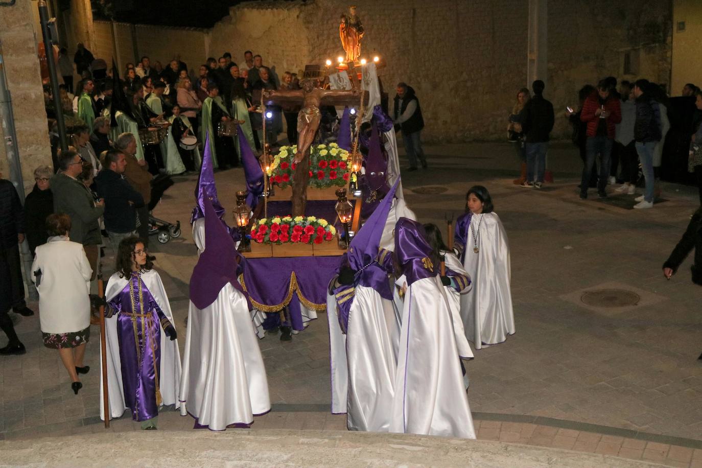 El recogimiento de la Semana Santa en Baltanás