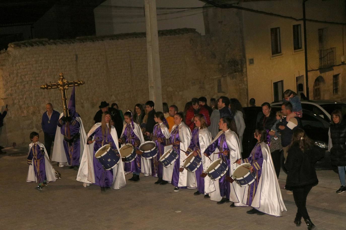 El recogimiento de la Semana Santa en Baltanás