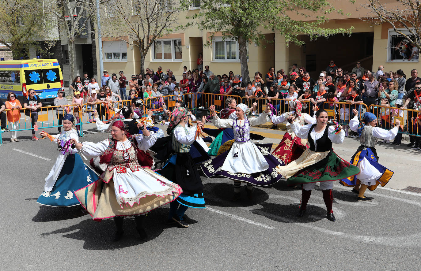 Chupinazo de las fiestas del barrio del Cristo