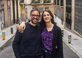 Foto difundida por Rita Maestre en su perfil de Twitter con Álvaro Fernández Heredia.