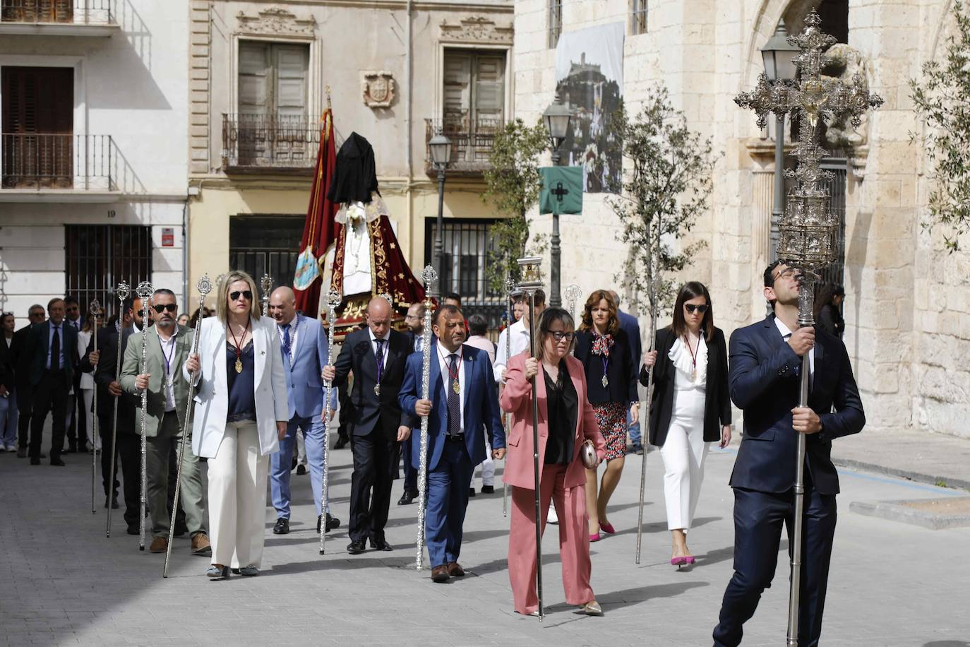 Peñafiel celebra un año más la tradicional Bajada del Ángel