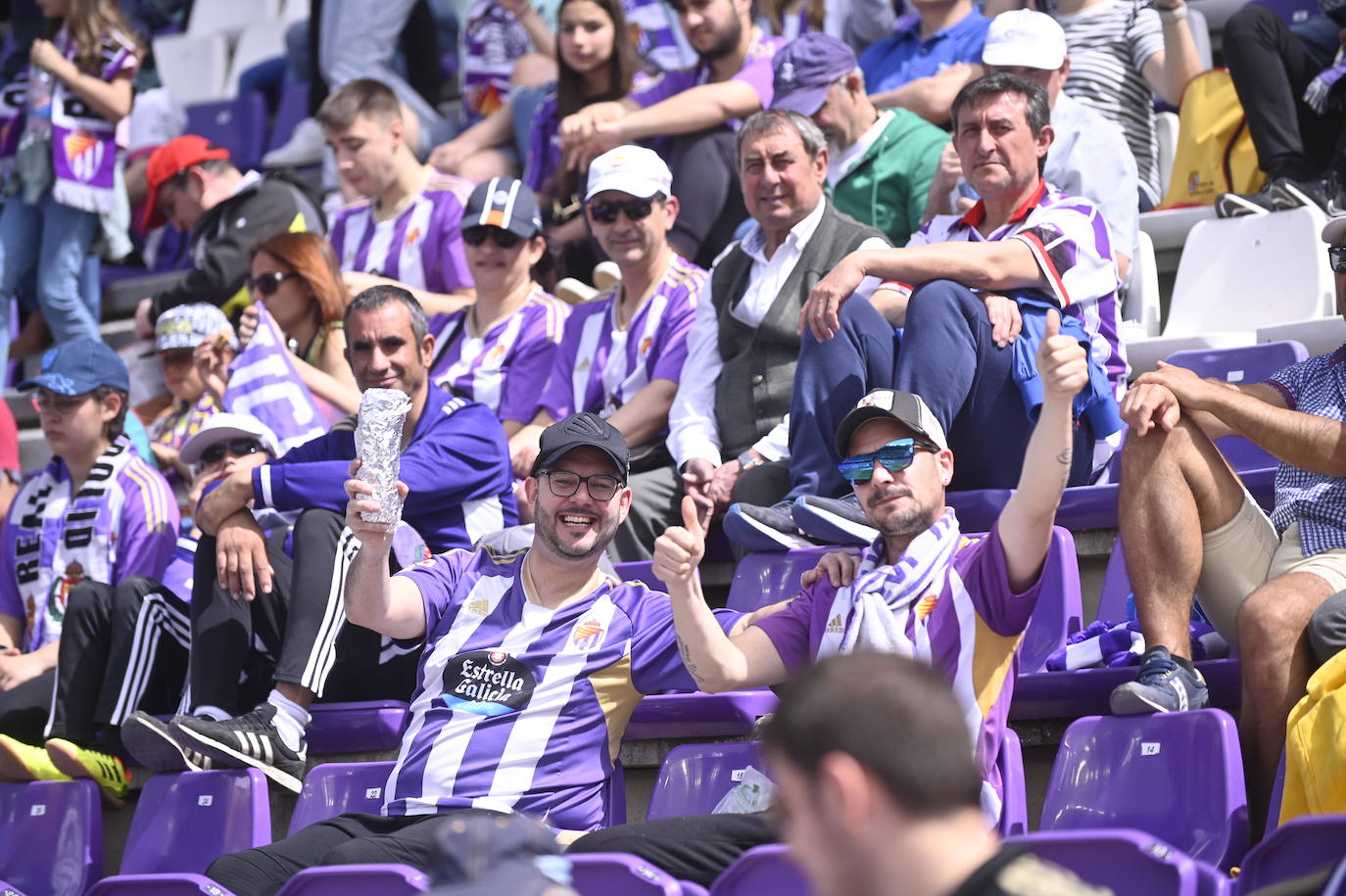 Búscate en la grada del Real Valladolid-Mallorca (1 de 4)