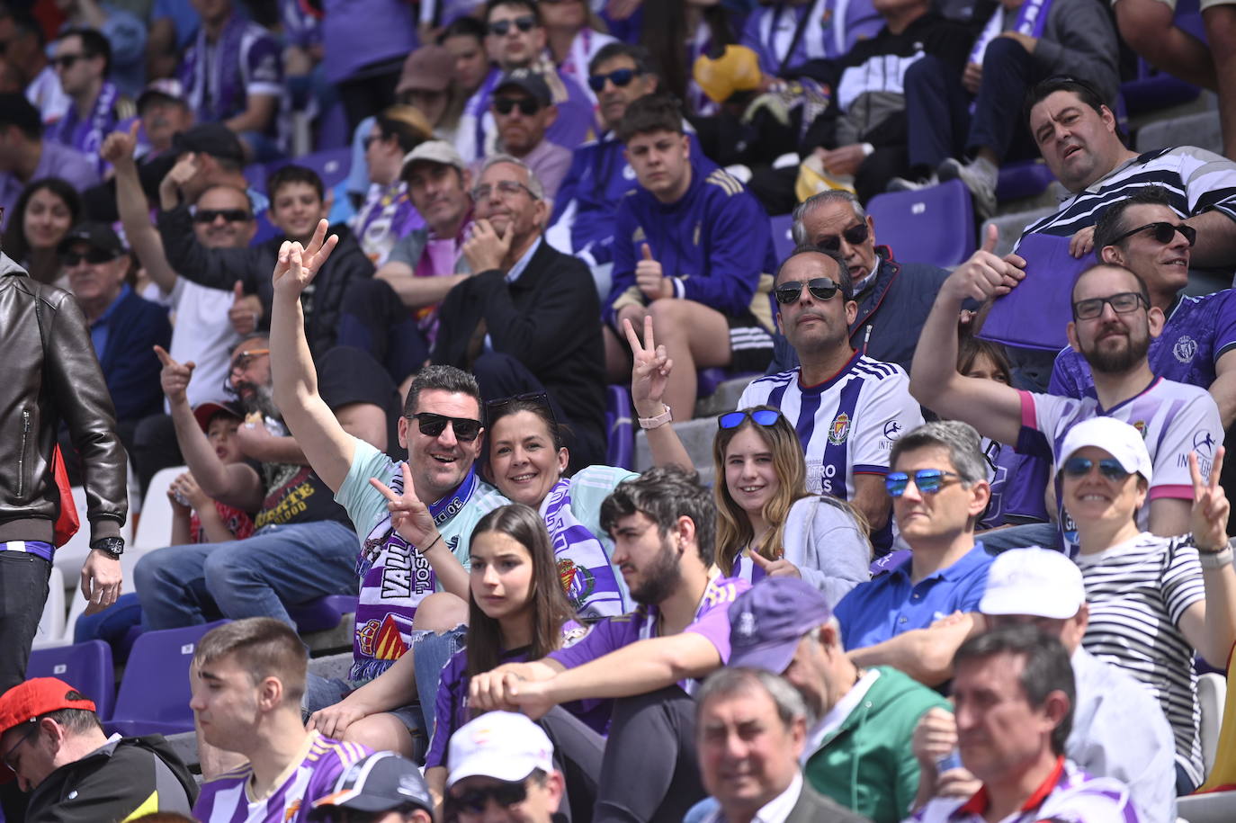 Búscate en la grada del Real Valladolid-Mallorca (1 de 4)