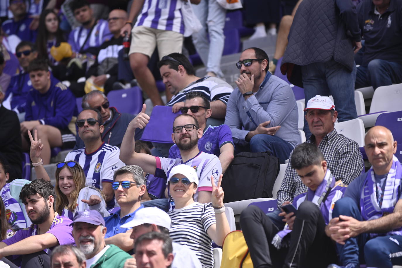 Búscate en la grada del Real Valladolid-Mallorca (1 de 4)