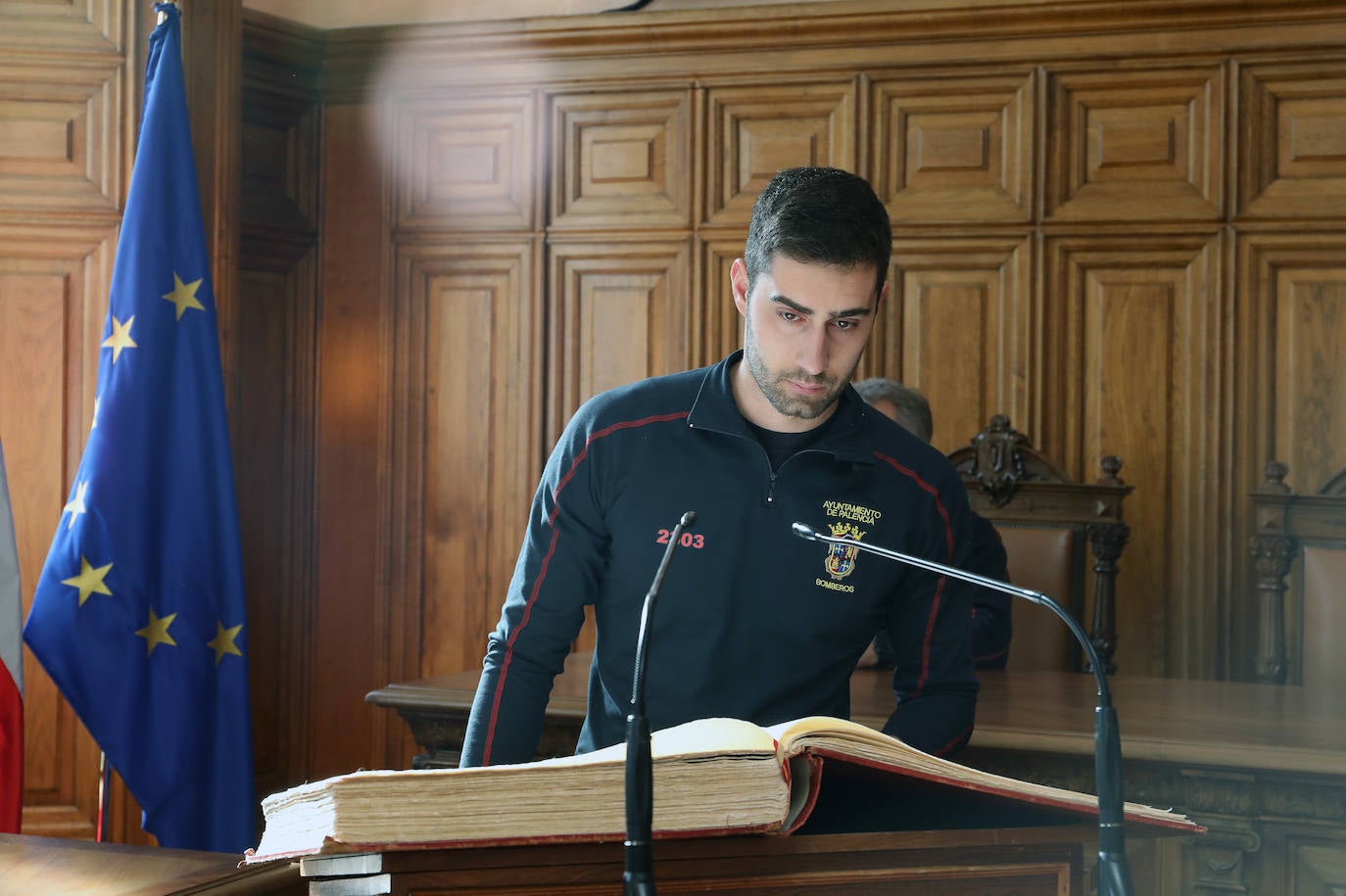 Catorce nuevos bomberos llegan al Parque de Palencia