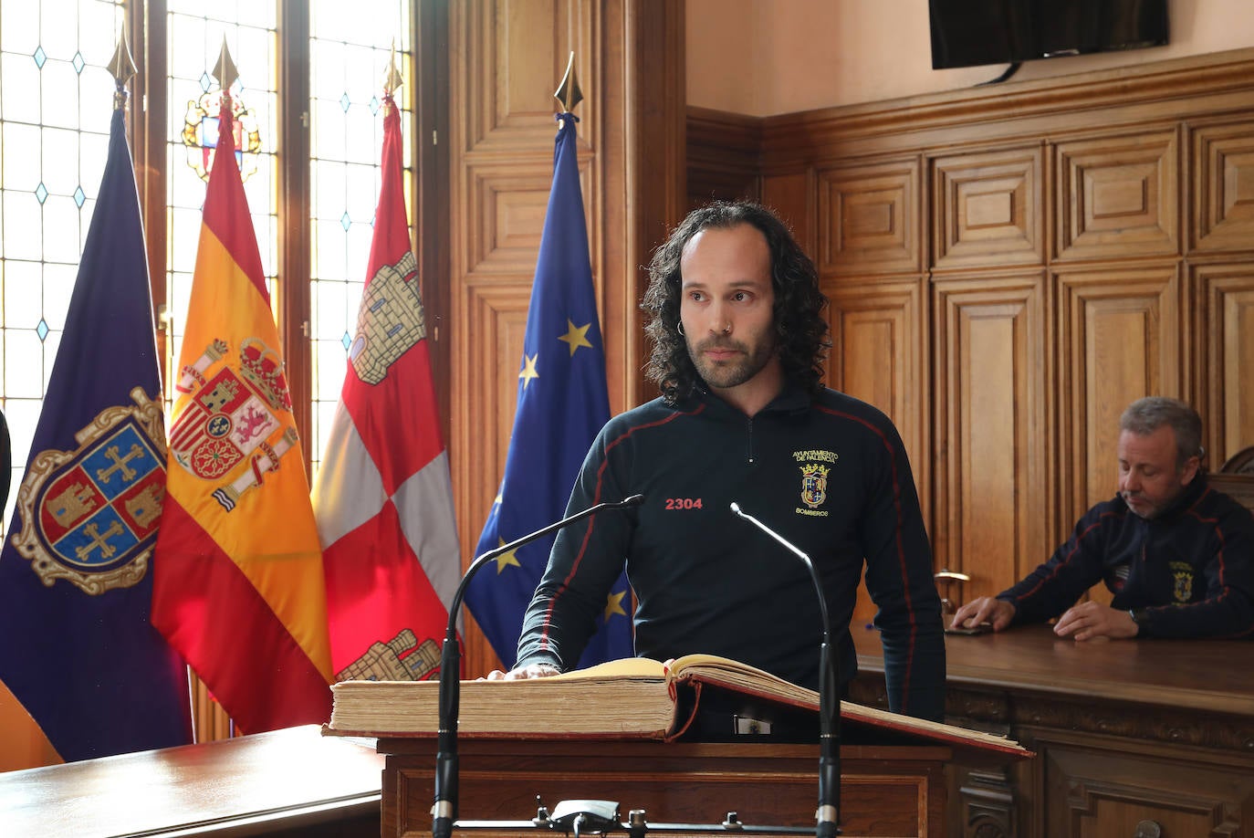 Catorce nuevos bomberos llegan al Parque de Palencia