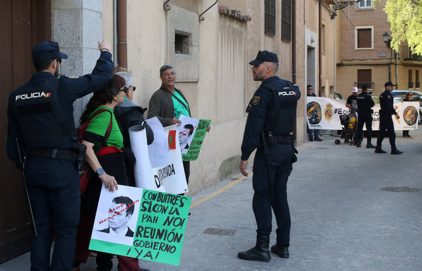 Acto de Pedro Sánchez en Segovia