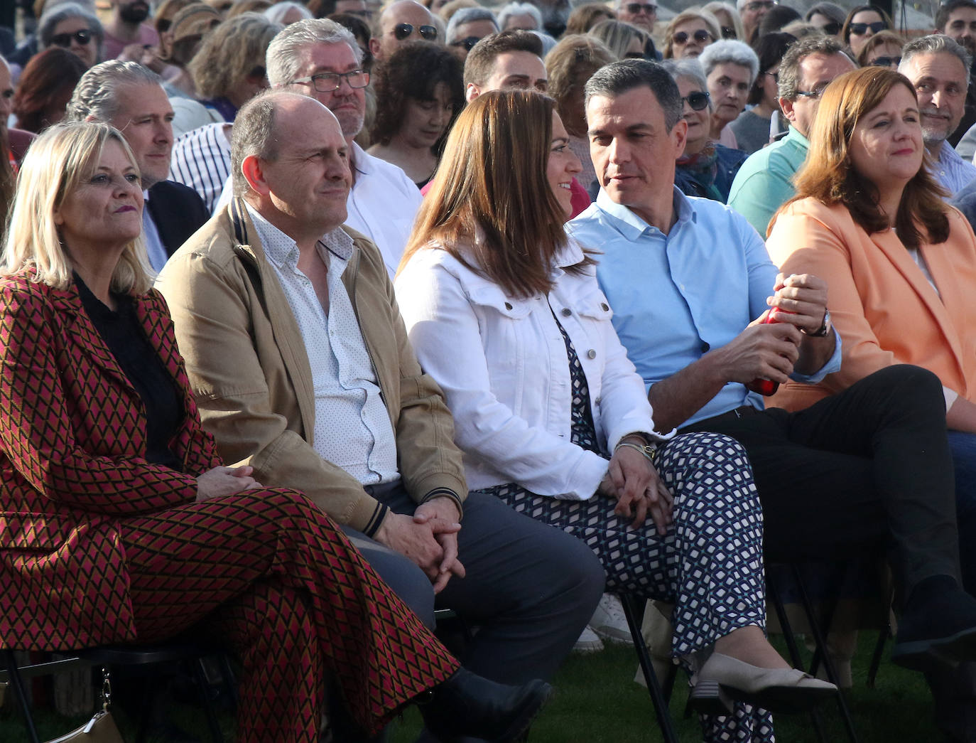 Acto de Pedro Sánchez en Segovia