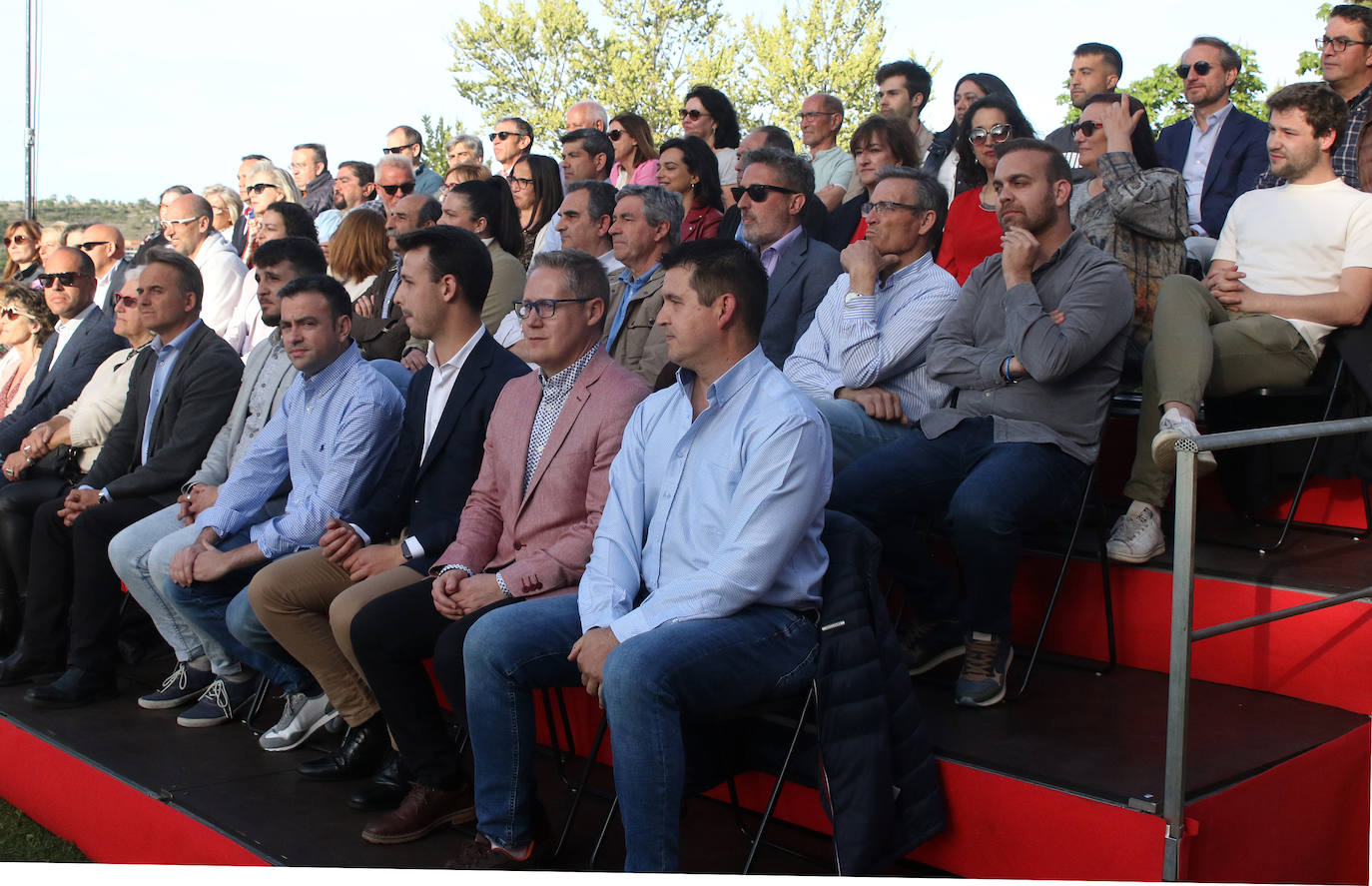 Acto de Pedro Sánchez en Segovia