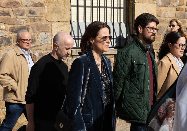 La actriz Aitana Sánchez-Gijón en Castilfrío.