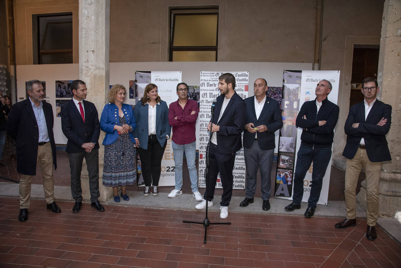 La inauguración de la exposición de El Norte, en imágenes