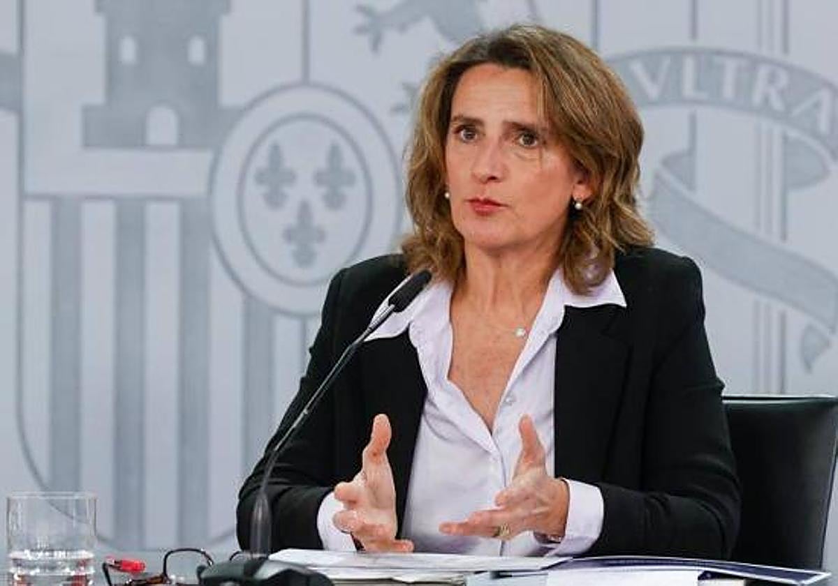 La ministra de Transición Ecológica, Teresa Ribera.