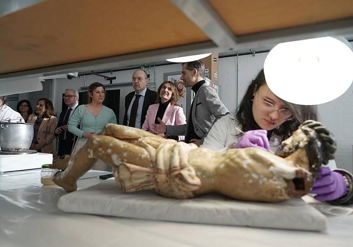 Inauguración de la Escuela de Arte, el pasado 27 de marzo.