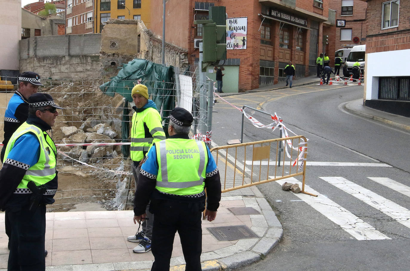 Paralización de las obras de Vía Roma