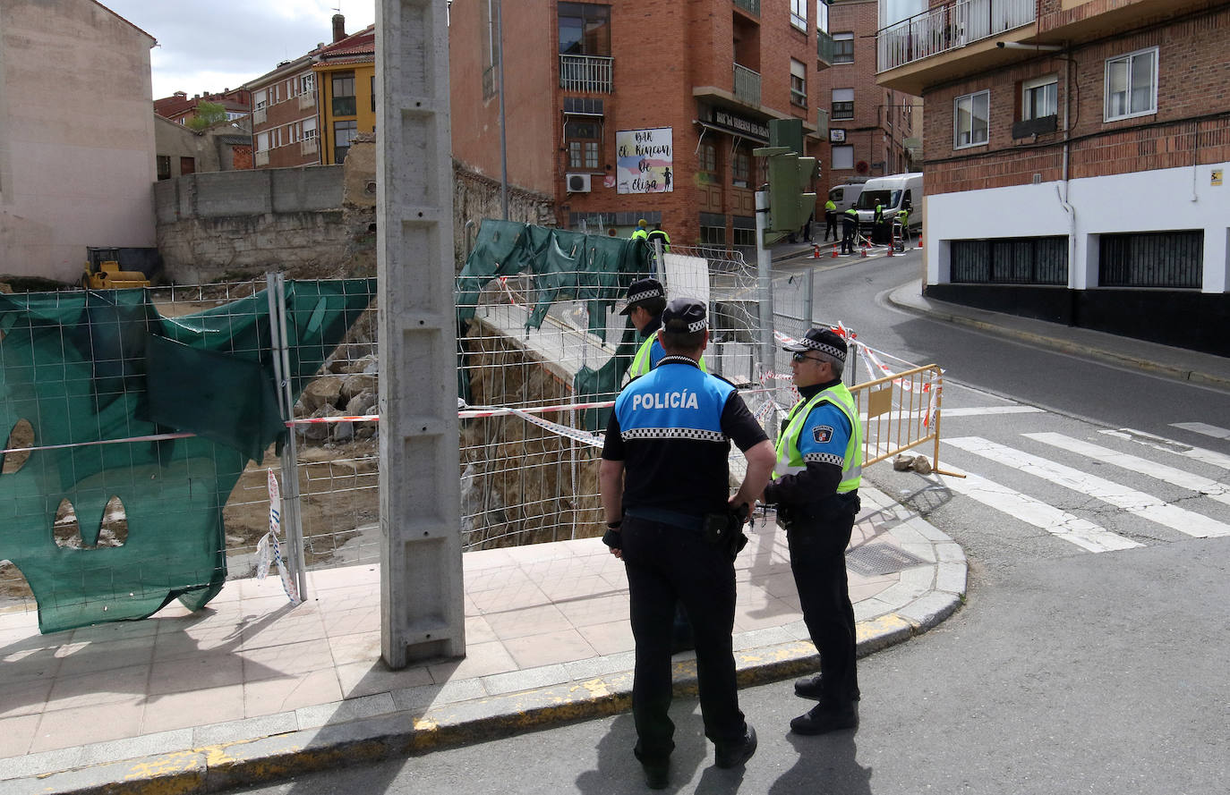 Paralización de las obras de Vía Roma