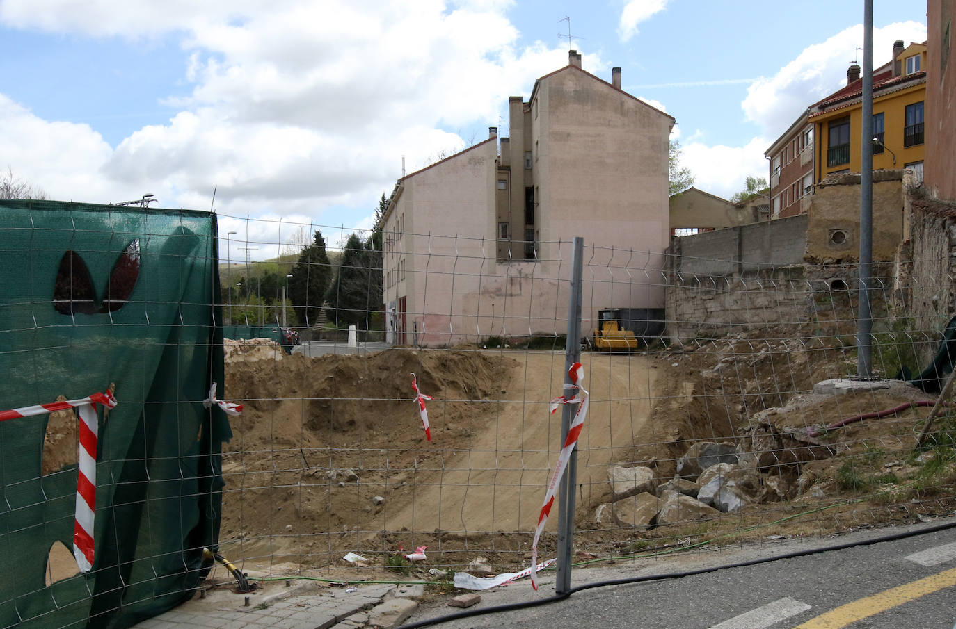 Paralización de las obras de Vía Roma