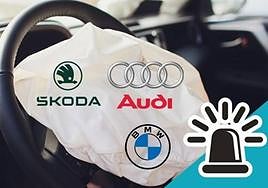 Airbags defectuosos en BMW, Audi y Skoda