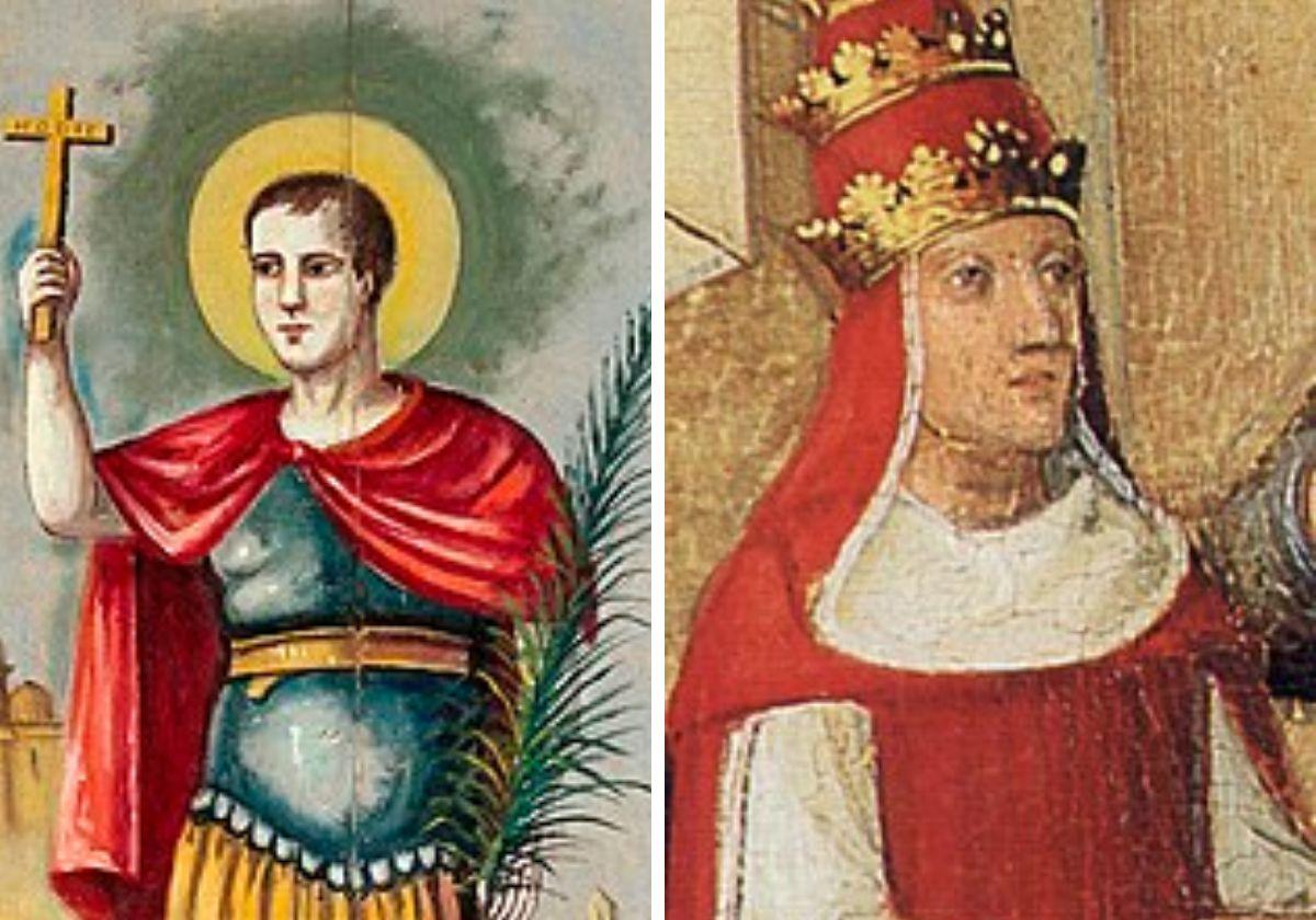 San Expedito y San León IX.