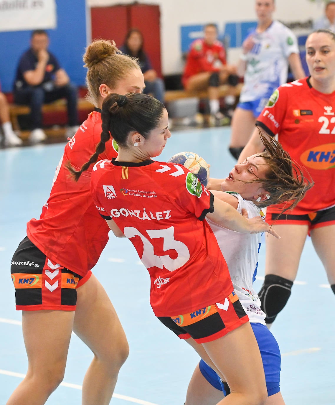 Aula balonmano Valladolid 28 - 28 BM Granollers