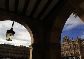 Plaza Mayor de Salamanca desde una perspectiva diferente.