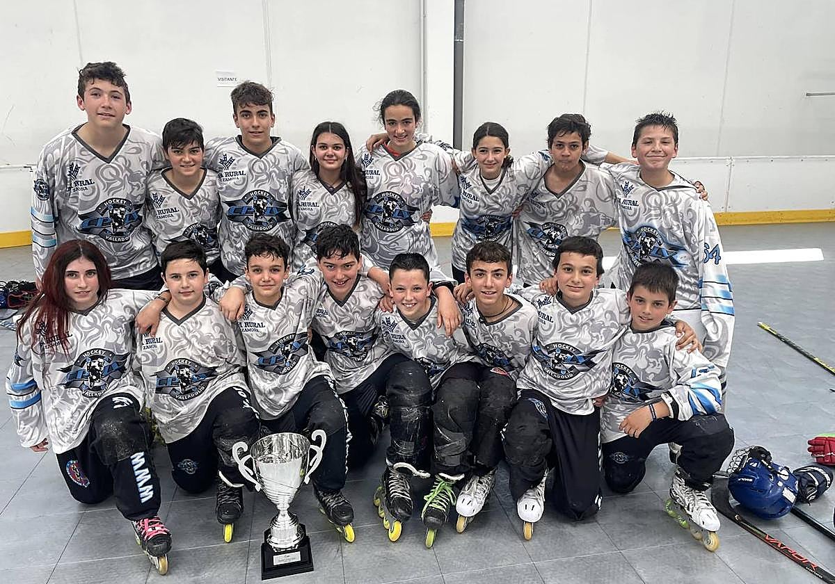 Equipo alevín del CPLV.