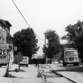 La primera estación de ferrocarril de Valladolid