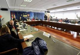 Comisión de seguridad celebrada este martes para organizar el dispositivo para el 23 de abril.