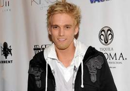 El rapero y actor Aaron Carter.