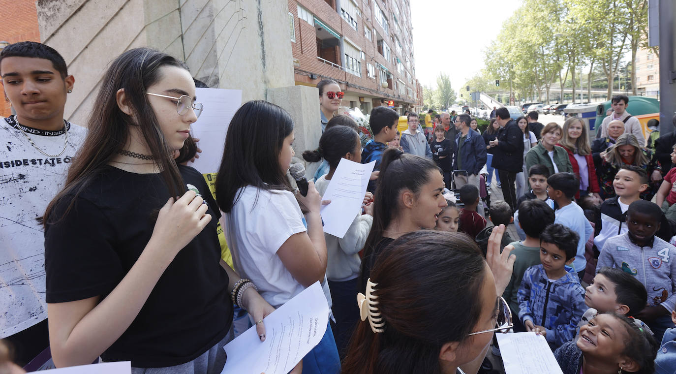 Alumnos palentinos celebran el Día de la Comunidad