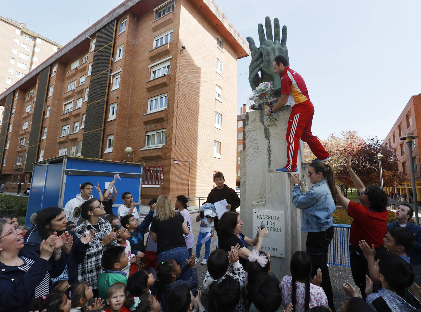 Alumnos palentinos celebran el Día de la Comunidad