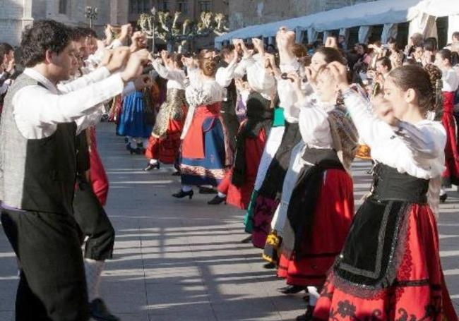 Bailes tradicionales en Portugalete.