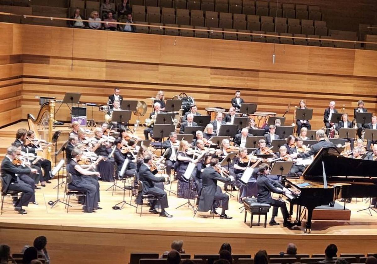 Concierto de la Sinfónica de la BBC en el Auditorio Miguel Delibes.