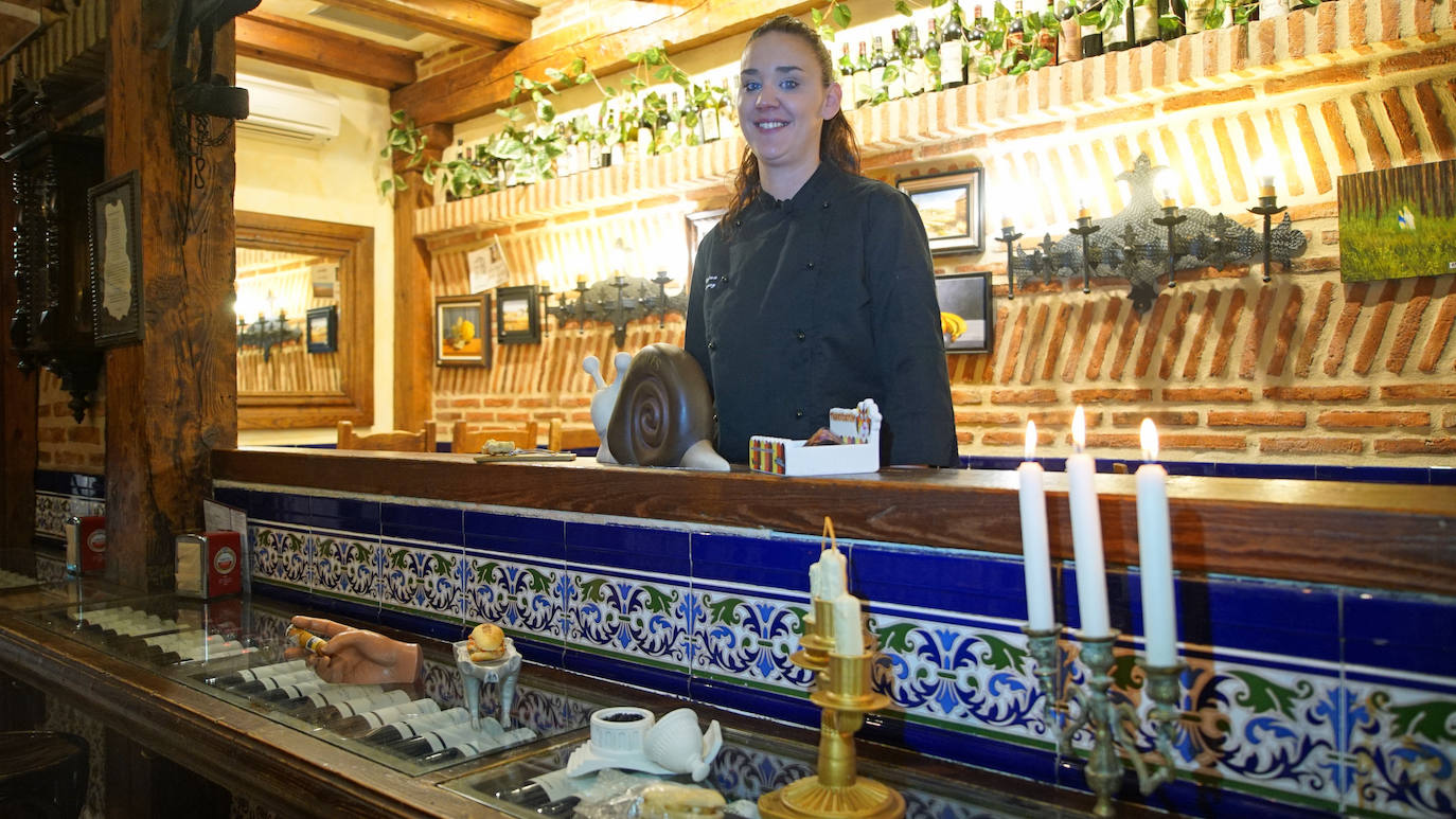 Nerea Gutiérrez, jefa de cocina y su larga lista de impresionantes trampantojos.