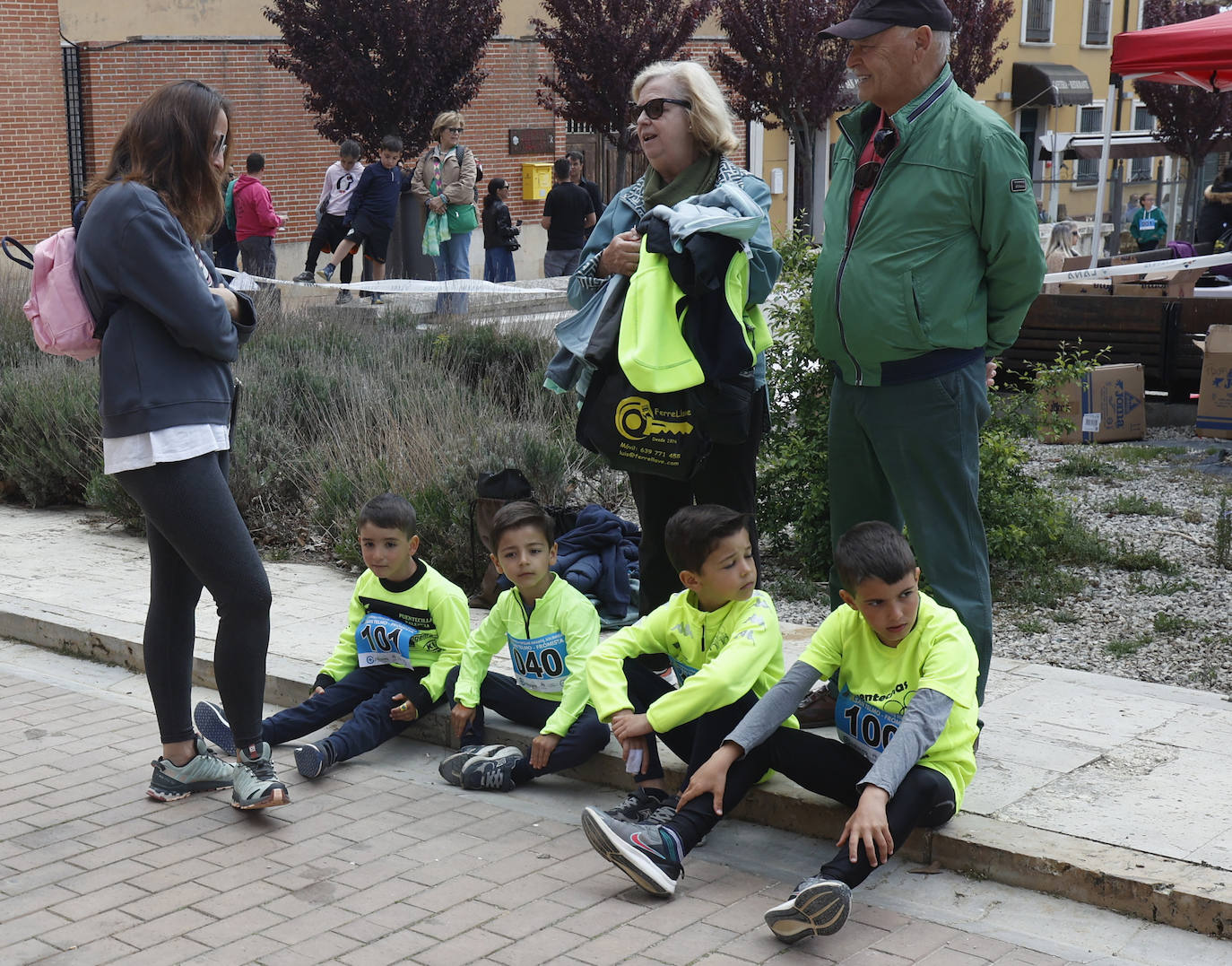 Más de 900 personas participan en la cita solidaria de Frómista