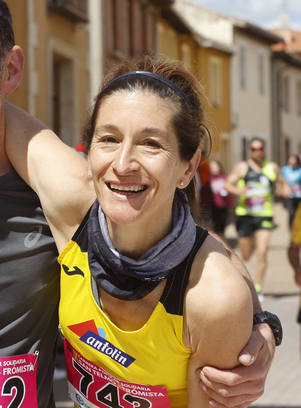 Más de 900 personas participan en la cita solidaria de Frómista