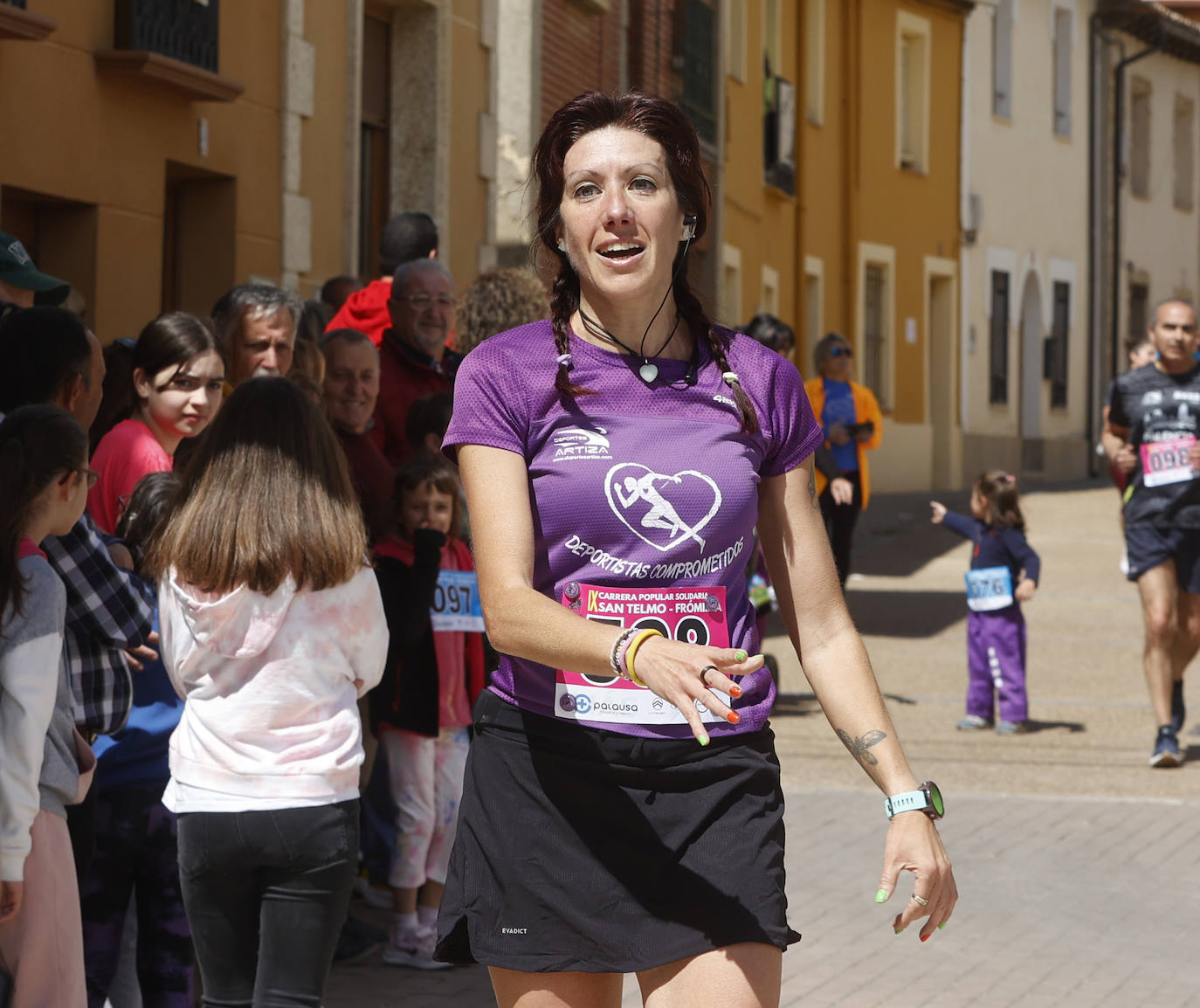 Más de 900 personas participan en la cita solidaria de Frómista