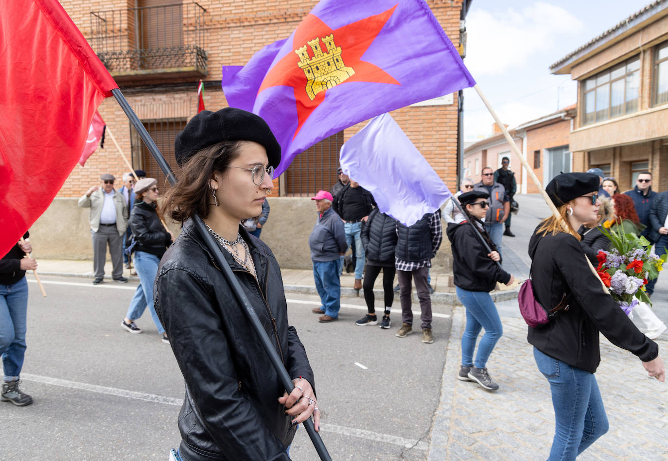 Ambiente festivo y de reivindicación en Villalar