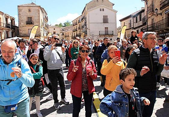Quedada mundial de imitadores de Chiquito de la Calzada, en el festival organizado en Sepúlveda.