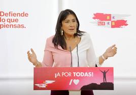 Ana Sánchez, este lunes.