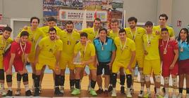 Integrantes del equipo de la Universidad de Valladolid que ha logrado el ascenso a Superliga 2.